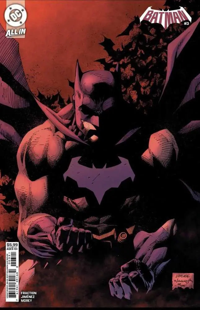 Batman #3 Cover B Jim Lee Card Stock Variant DC Comics