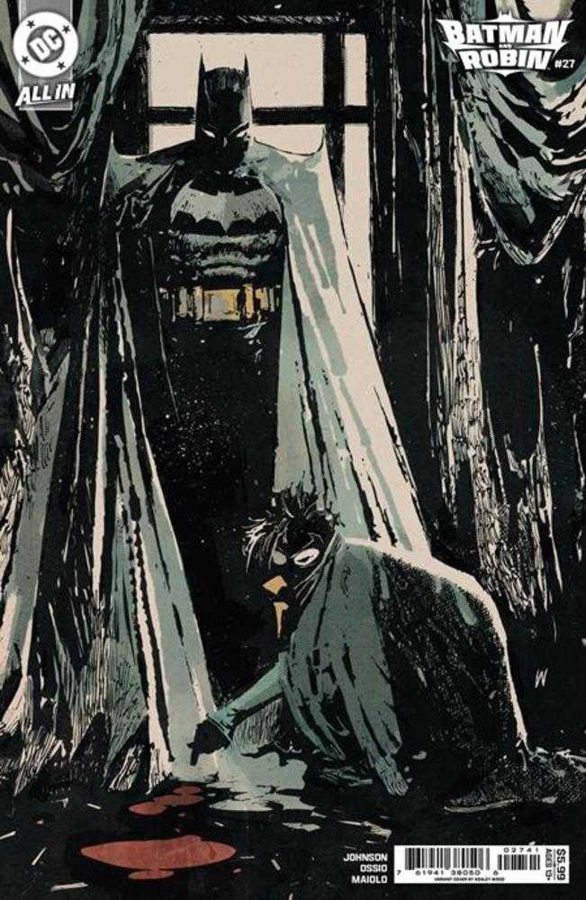 Batman And Robin #27 Cover D Ashley Wood Card Stock Variant DC Comics