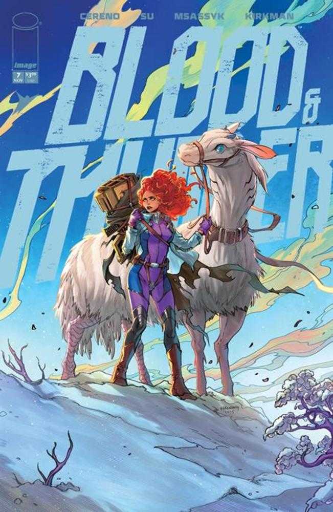 Blood & Thunder #7 Cover C 1 in 10 Haining Variant (Mature) Image Comics