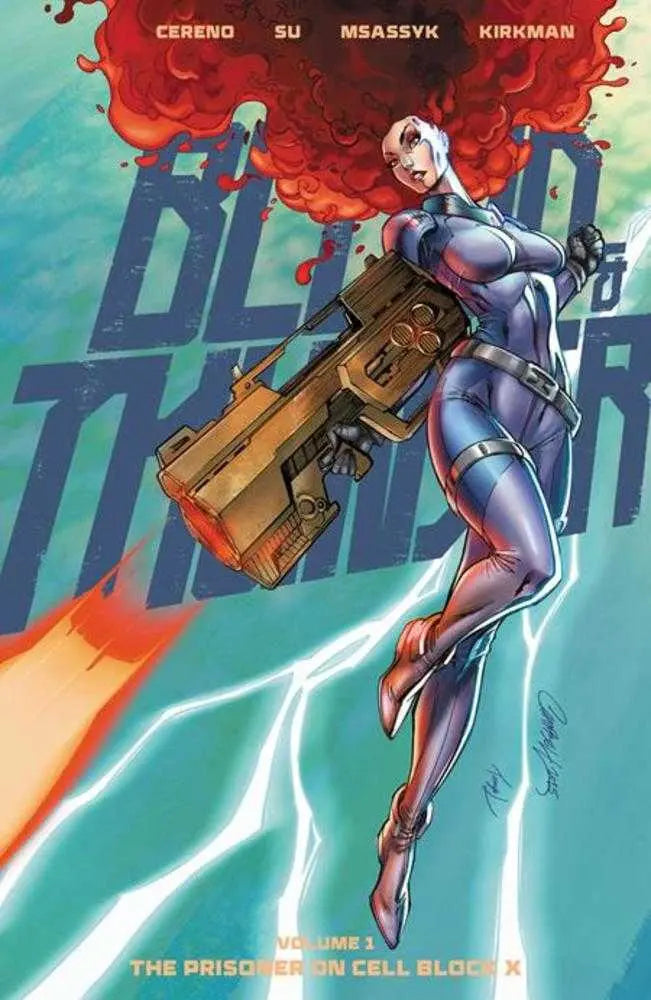 Blood & Thunder TPB Volume 01 J Scott Campbell Direct Market Exclusive Variant (Mature) Image Comics