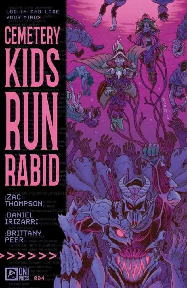 Cemetery Kids Run Rabid #4 (Of 4) Oni Press
