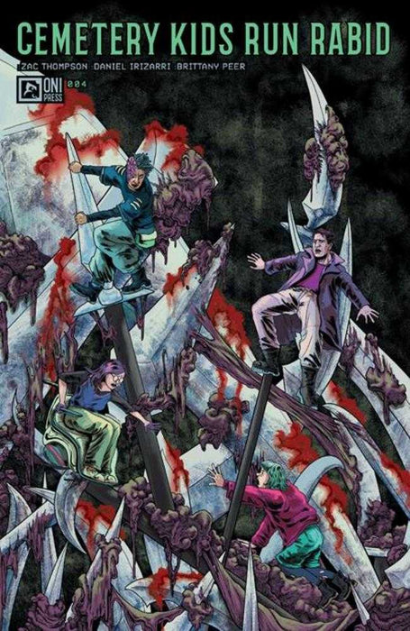 Cemetery Kids Run Rabid #4 (Of 4)