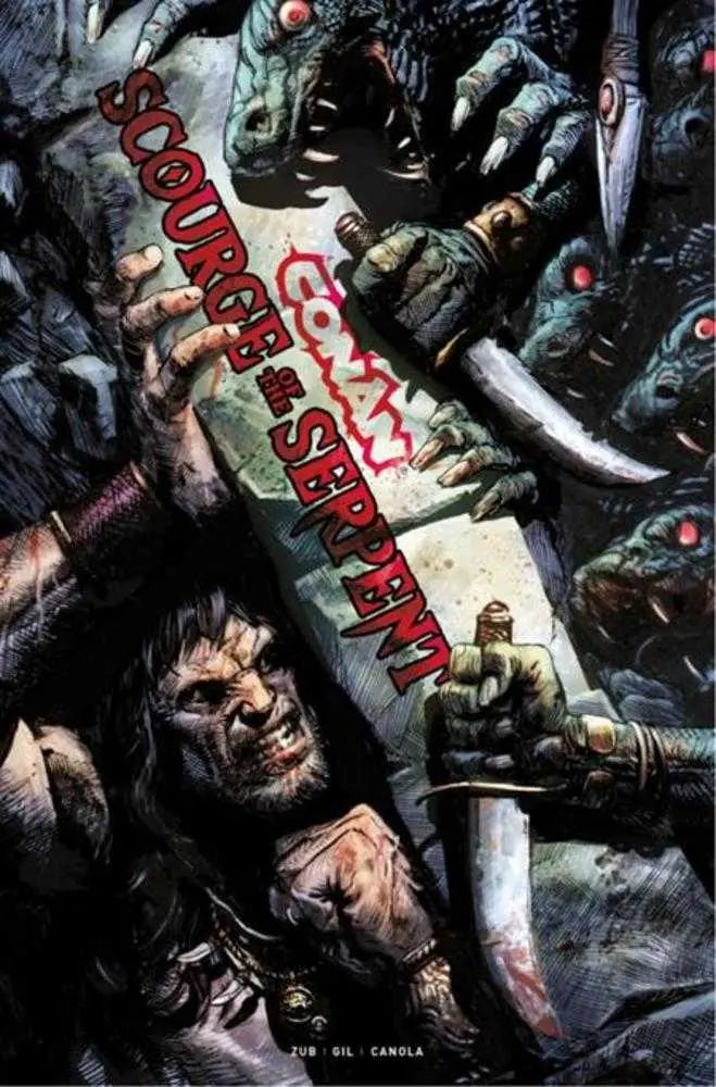 Conan The Barbarian Scourge Of The Serpent #3 (Of 4) Cover A Gerardo Zaffino Variant (Mature) Titan Comics