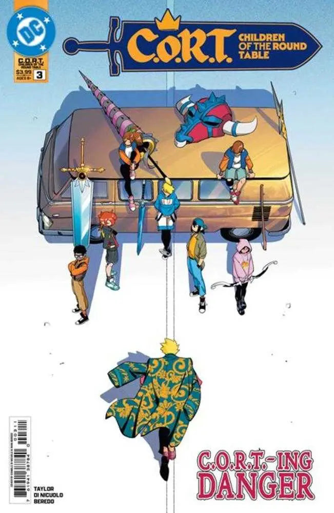 C.O.R.T.: Children Of The Round Table #3 (Of 6) Cover A Daniele Di Nicuolo DC Comics