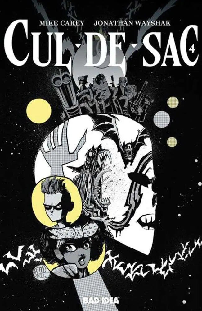 Cul-De-Sac #4 (Of 5) Cover C Inc 1:20 Jim Mahfood Variant Bad Idea