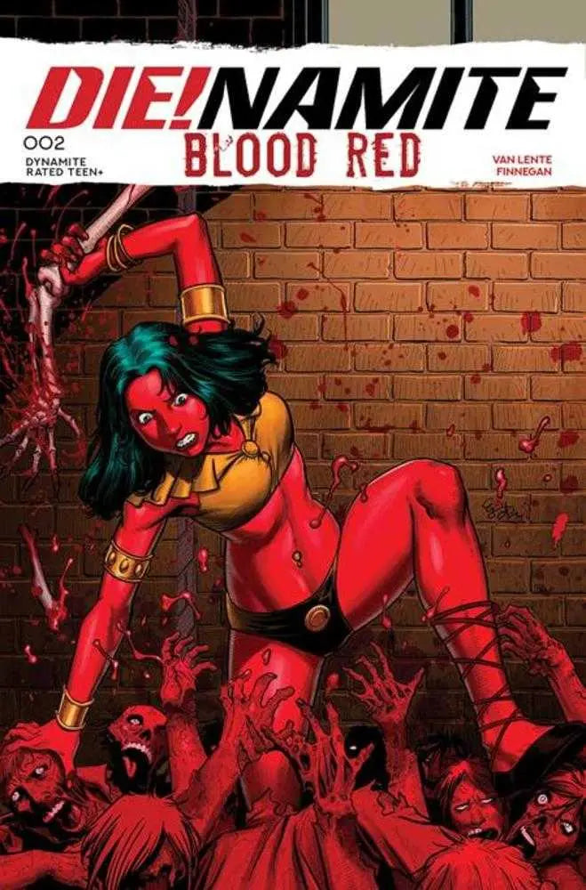 Die!Namite: Blood Red #2 Cover A Ej Su Dynamite Entertainment