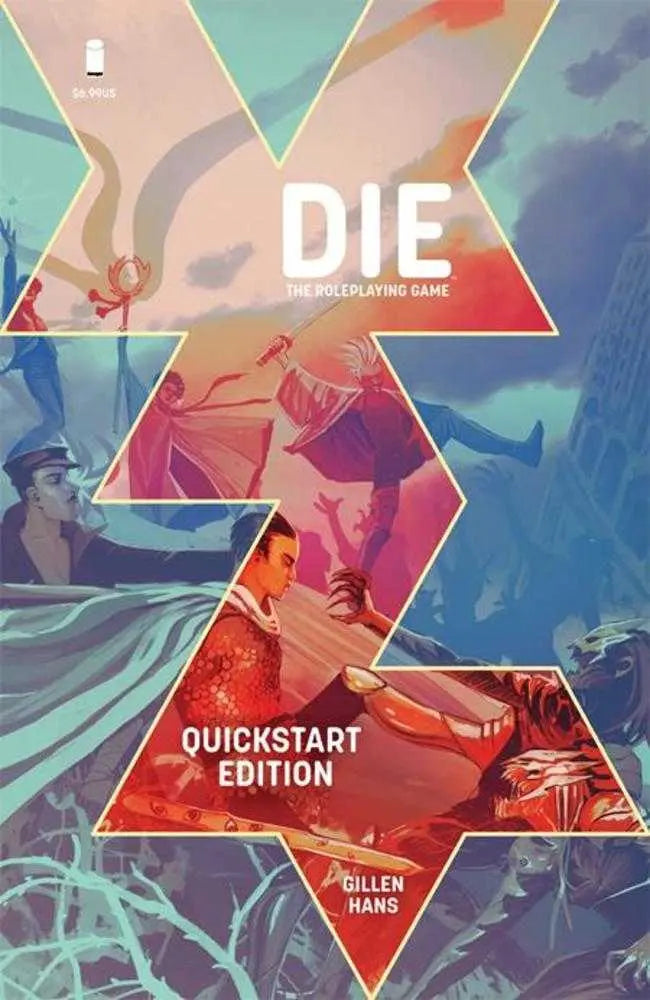 DIE: Role Playing Game Quickstart Game Guide (Mature) Image Comics