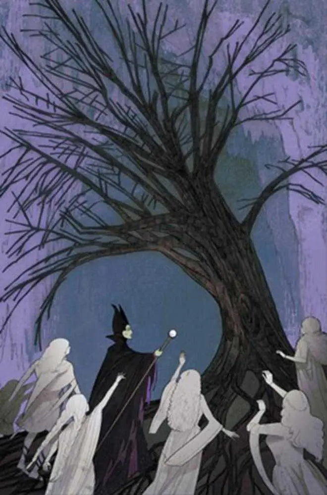 Disney Villains Maleficent #2 Cover E 1 in 10 Theo Stultz Full Art Variant Dynamite Entertainment