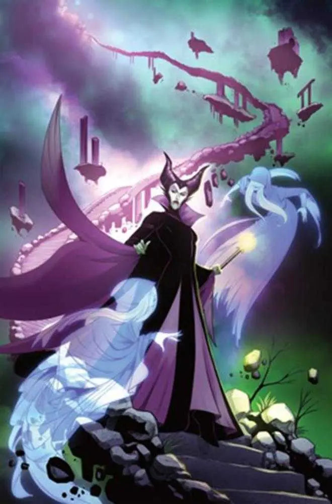 Disney Villains Maleficent #2 Cover F 1 in 10 Robert Quinn Full Art Variant Dynamite Entertainment
