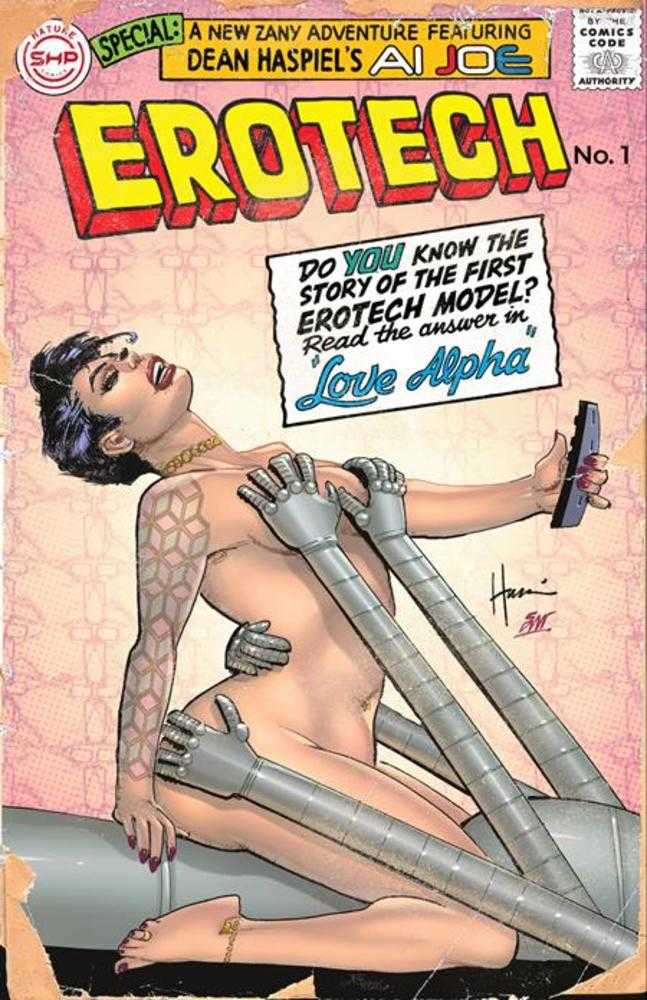 Erotech #1 (Of 5) Cover B Inc 1:5 Howard Chaykin Variant (Mature) Massive Publishing