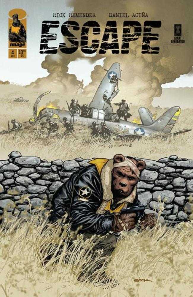 Escape #4 Cover B Inc 1:15 Ryan Sook Variant Image Comics