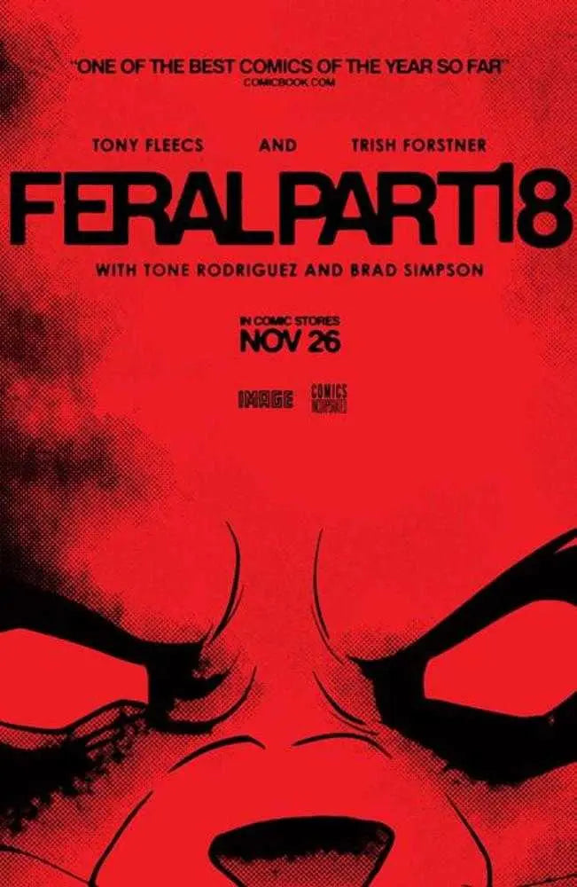 Feral #18 Image Comics