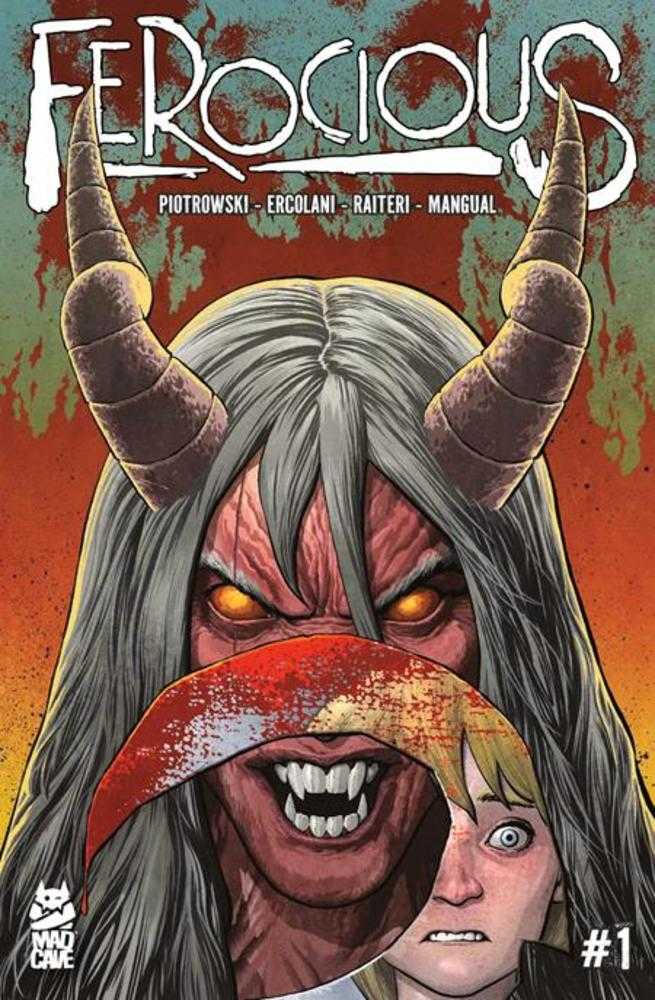 Ferocious #1 (Of 5) Cover A Andy Clarke Mad Cave Studios