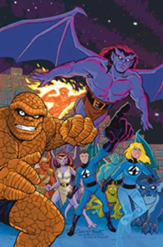 Gargoyles X Fantastic Four #1 Cover H 1 in 25 Amanda Conner Full Art Variant Dynamite Entertainment