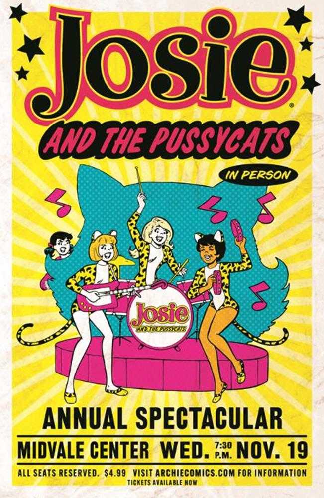 Josie Annual Spectacular (One Shot) #1 Cover B Dan Decarlo Retro Art Variant Archie Comics