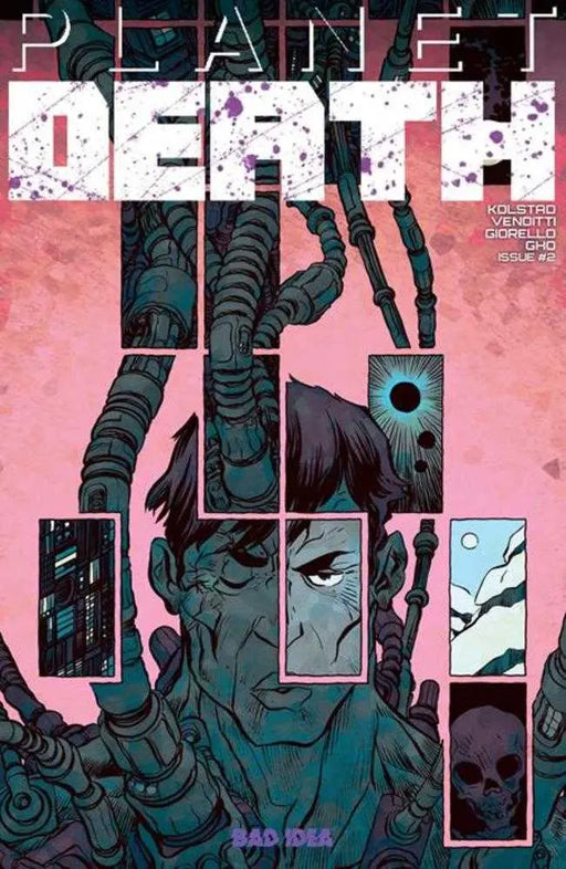 Planet Death #2 (Of 4) Cover C Inc 1:20 Jesse Lonergan Variant Bad Idea