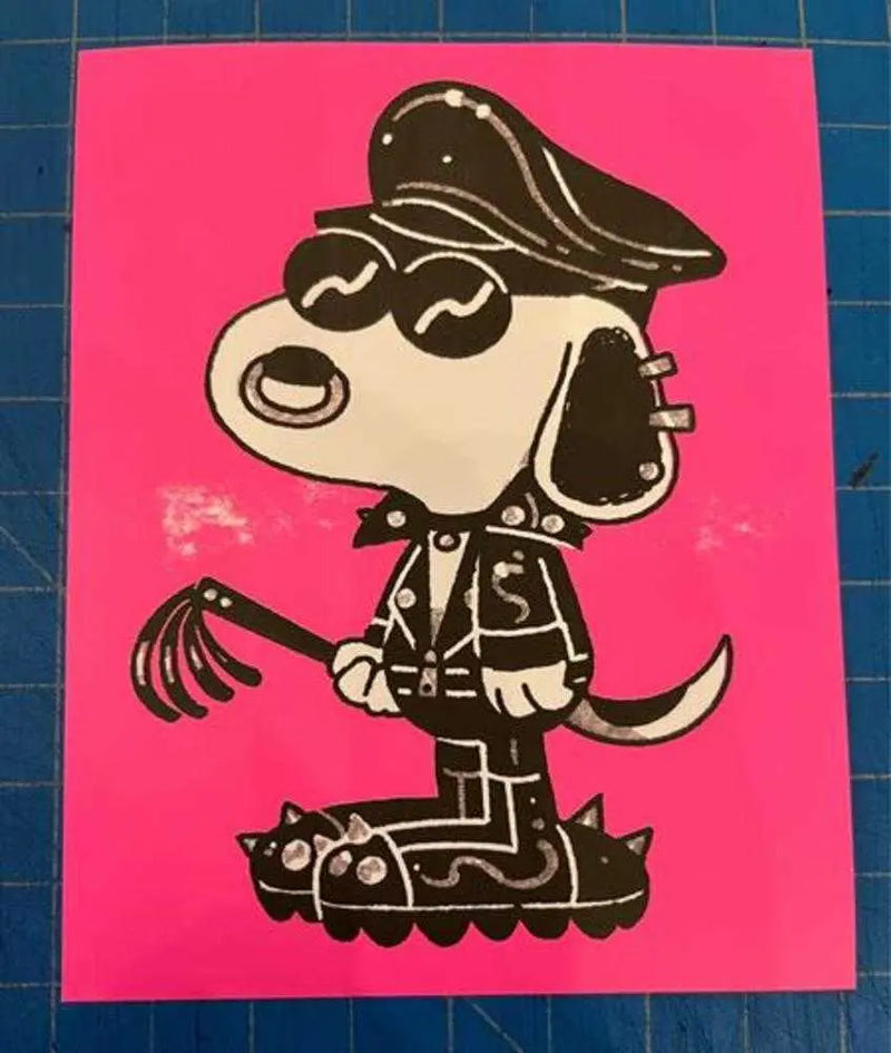 Snoop Of Finland Sticker Silver Sprocket
