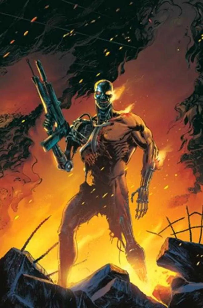 Terminator Metal #2 Cover F 1 in 10 Paolo Antiga Full Art Variant Dynamite Entertainment