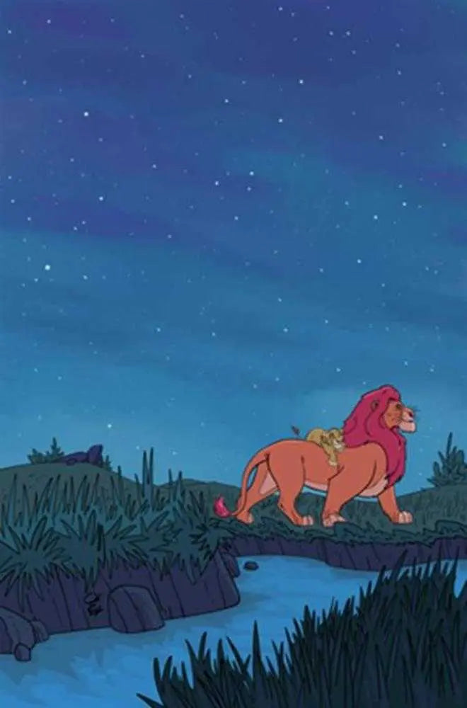 Lion King #1 Cover J 1 in 25 Jacob Edgar Full Art Variant Dynamite Entertainment