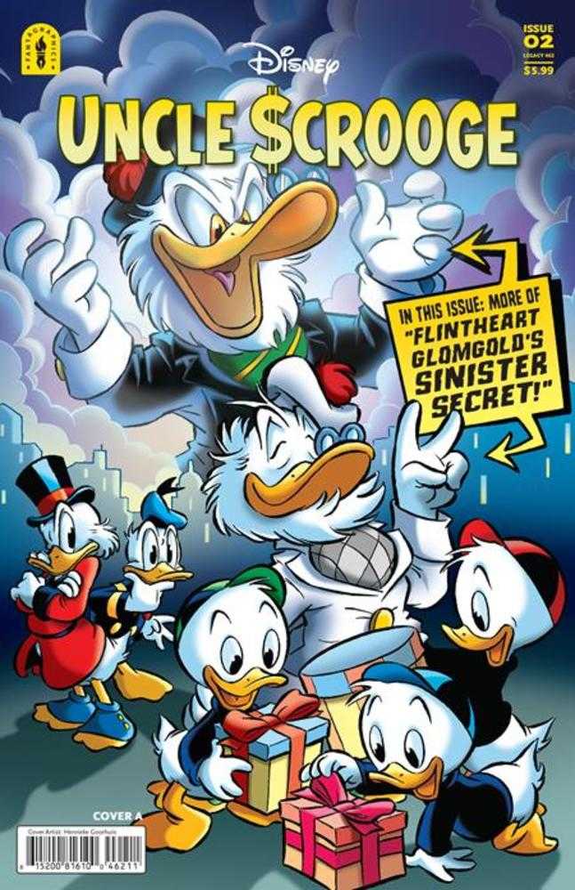 Uncle Scrooge Flintheart Glomgolds Sinister Secret #2 (Of 3) Cover A Henrieke Goorhuis Fantagraphics Books