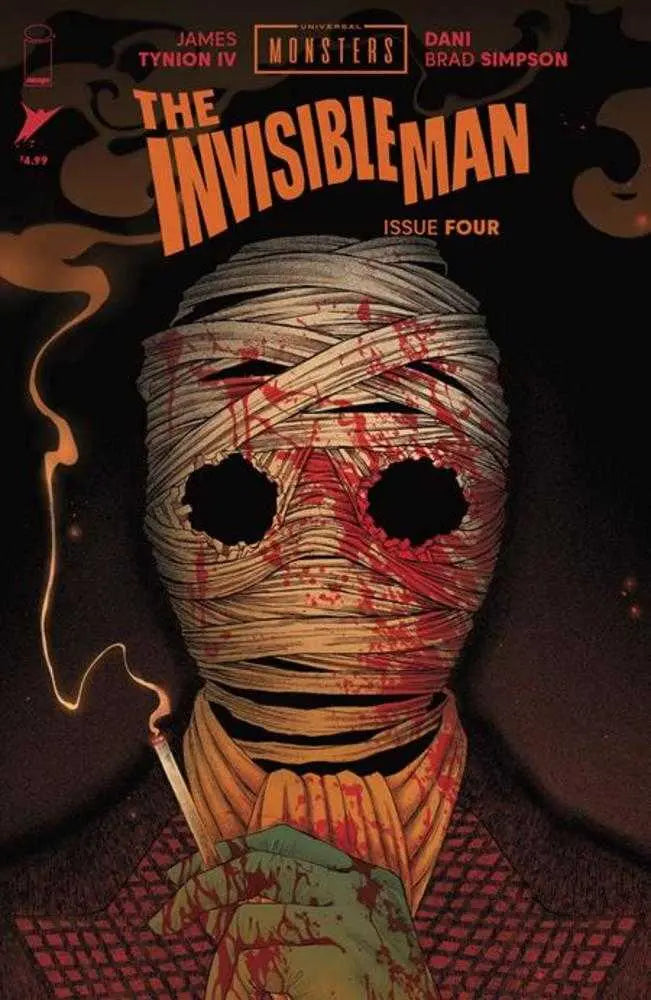 Universal Monsters: The Invisible Man #4 (Of 4) Cover E 1 in 50 Anwita Citriya Variant Image Comics