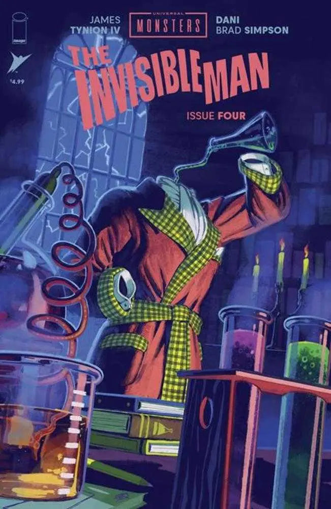 Universal Monsters: The Invisible Man #4 (Of 4) Cover F Inc 1:75 David Talaski Variant Image Comics