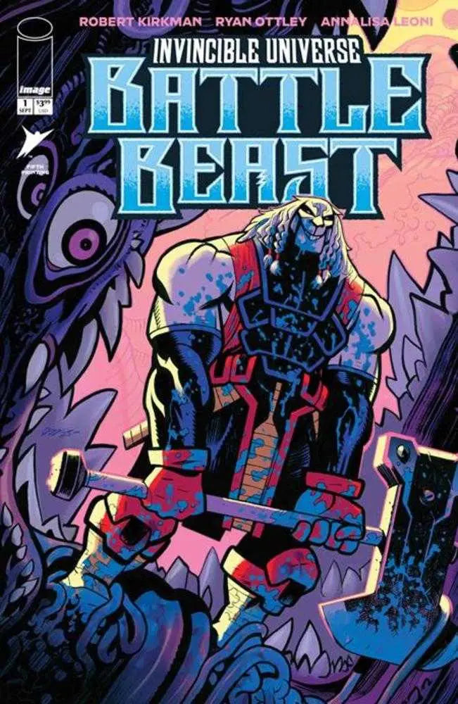 Invincible Universe Battle Beast #1 5 Th Printing Image Comics