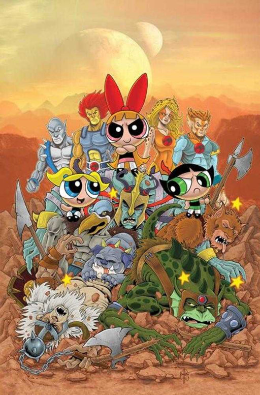 Thundercats Powerpuff Girls #4 Cover K Inc 1:5 Ken Haeser Virgin Foc Bonus Variant Dynamite Entertainment