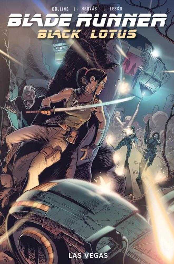 Blade Runner Black Lotus Las Vegas #4 (Of 4) Cover B Clark Bint Variant (Mature) Titan Comics