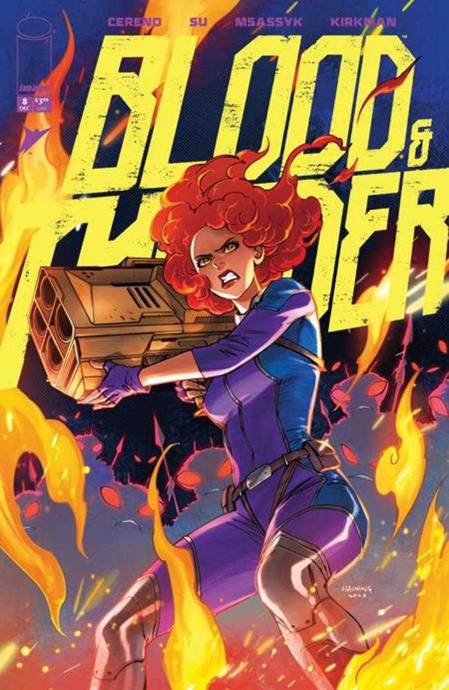 Blood & Thunder #8 Cover C 1 in 10 Haining Variant (Mature) Image Comics
