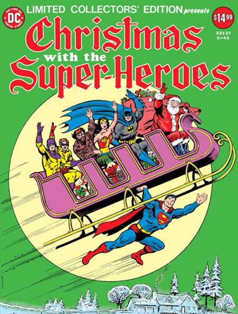 Limited Collectors Edition #43 Christmas With The Super Heroes Facsimile Edition Cover B Curt Swan Foil Variant DC Comics