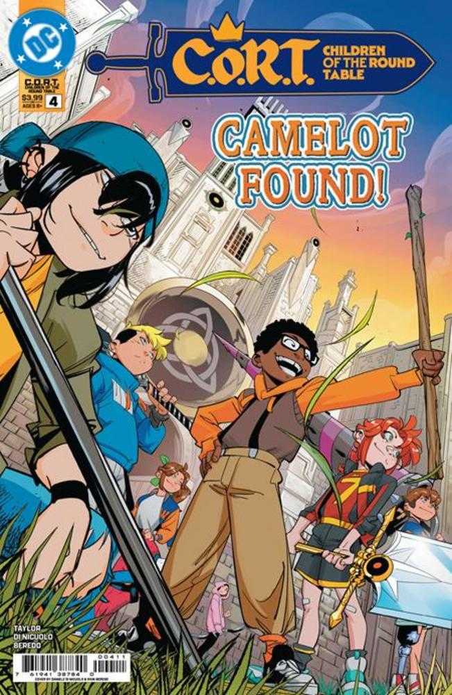 C.O.R.T. Children Of The Round Table #4 (Of 6) Cover A Daniele Di Nicuolo DC Comics