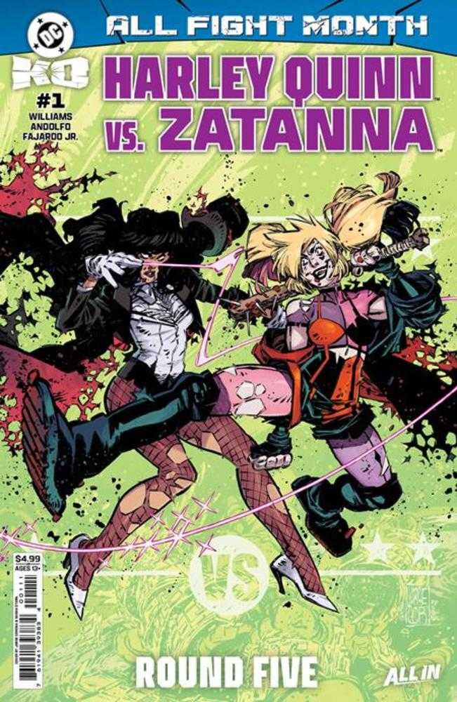 DC K.O. Harley Quinn vs Zatanna #1 (One Shot) Cover A Jorge Corona DC Comics