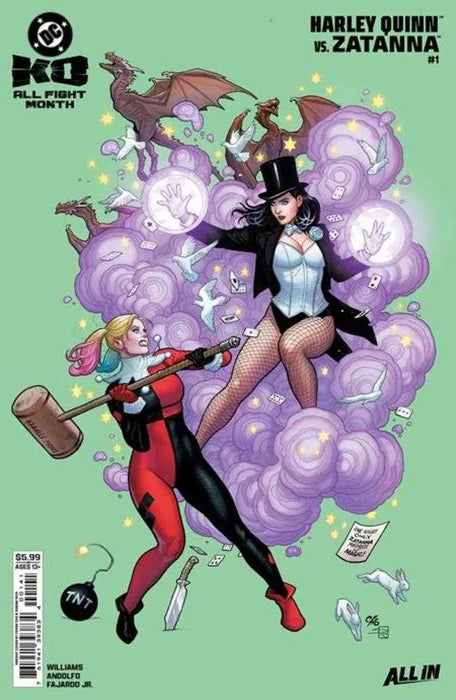DC K.O.: Harley Quinn vs Zatanna #1 (One Shot)