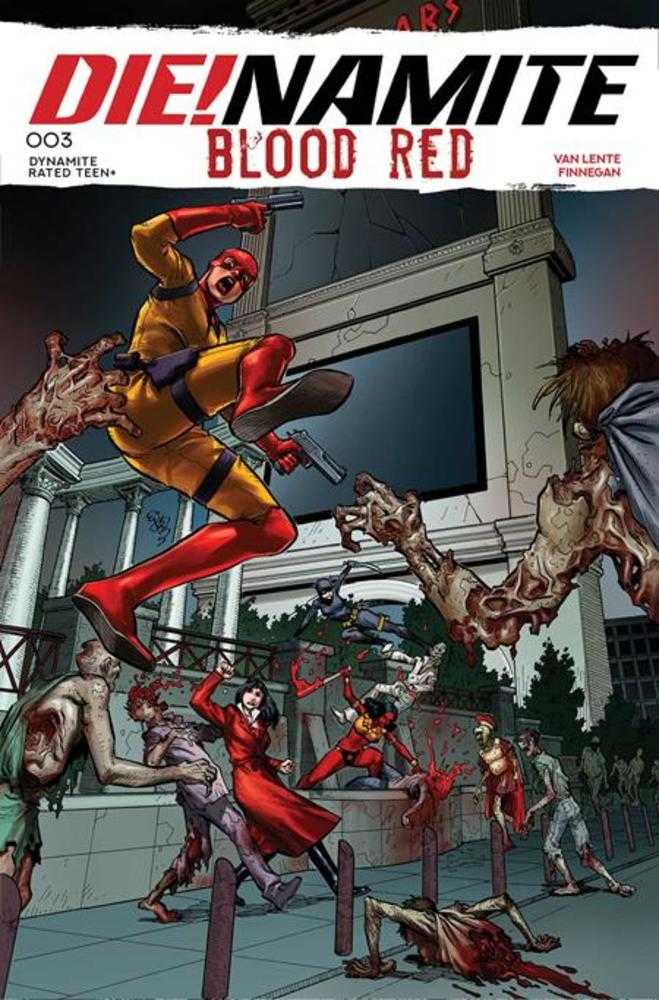 Die!Namite Blood Red #3 Cover A Ej Su Dynamite Entertainment