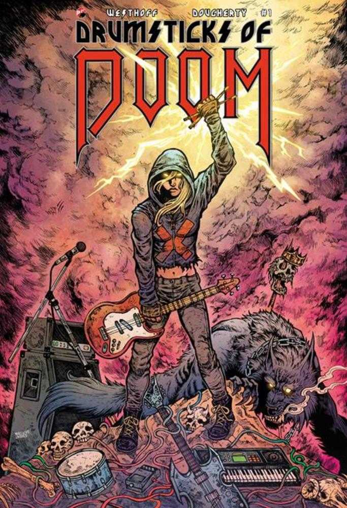 Drumsticks Of Doom #1 (Of 4) Cover A Maria Wolf Massive Publishing