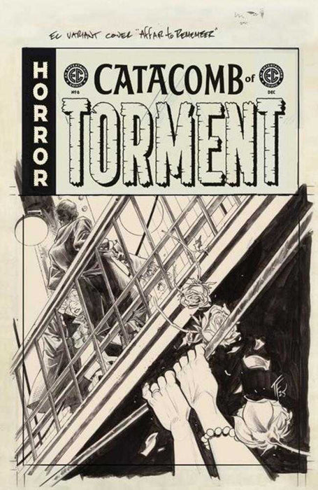 EC Catacomb Of Torment #6 Cover D Inc 1:20 Tom Fowler Black & White Artist Edition Variant
