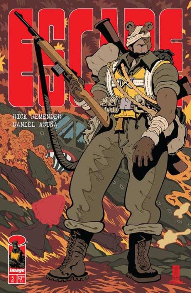 Escape #5 Cover B Inc 1:15 Tradd Moore Variant Image Comics