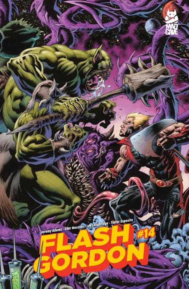 Flash Gordon #14 Cover B Kyle Hotz Variant Mad Cave Studios