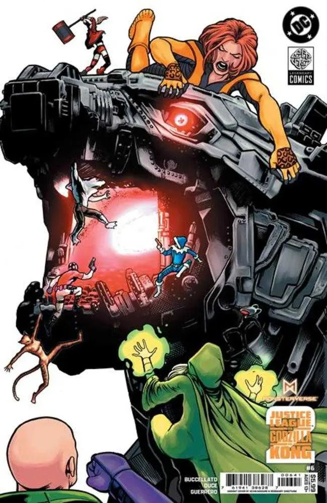 Justice League vs Godzilla vs Kong 2 #6 (Of 7) DC Comics