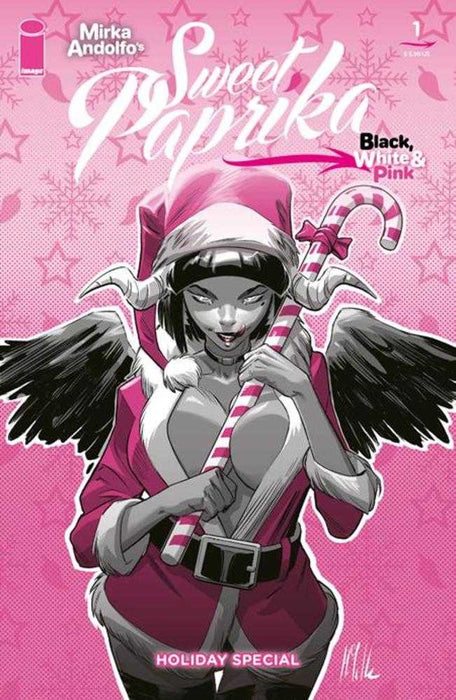 Mirka Andolfos Sweet Paprika Black White & Pink Holiday Special (One Shot) (Mature)