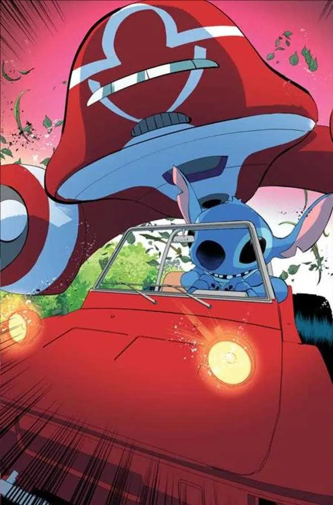 Stitch #5 Cover F 1 in 10 George Kambadais Full Art Variant Dynamite Entertainment