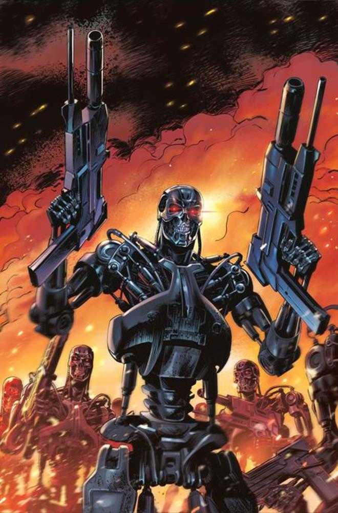 Terminator Metal #3 Cover F 1 in 10 Paolo Antiga Full Art Variant Dynamite Entertainment