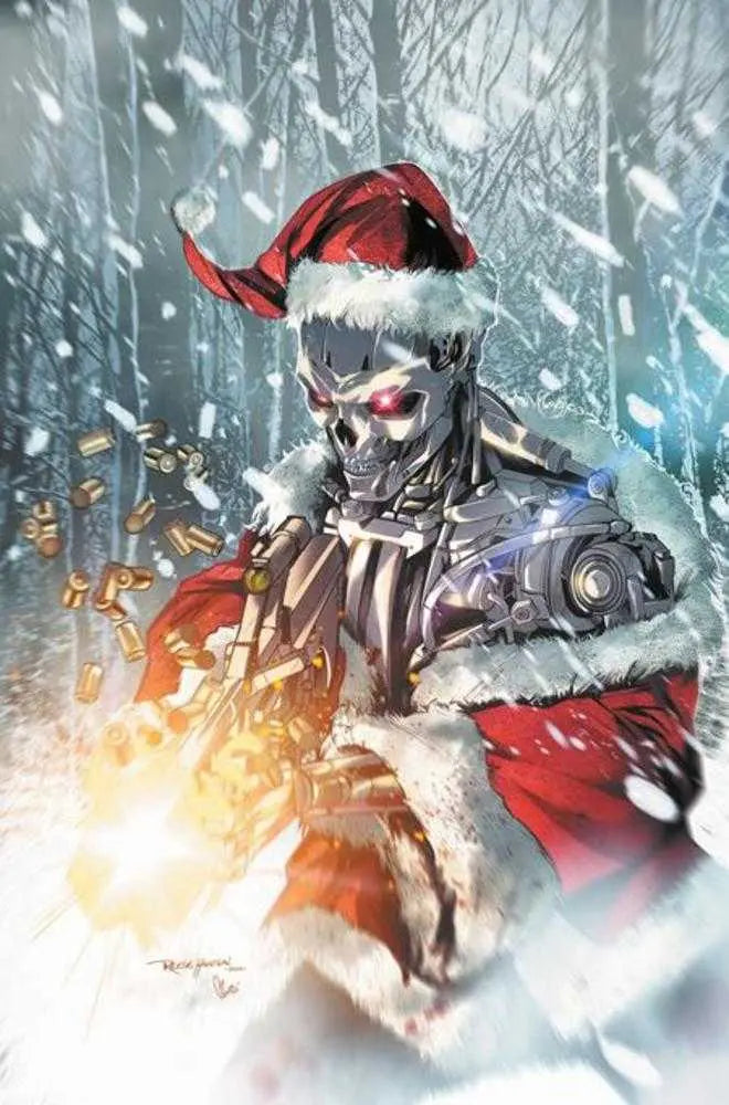 Terminator Santa Claus Is Coming To Town #1 (One Shot) Cover G Inc 1:15 Reese Hannigan Full Art Variant Dynamite Entertainment