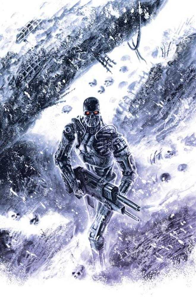 Terminator Santa Claus Is Coming To Town #1 (One Shot) Cover H Inc 1:20 Francesco Biagini Full Art Variant Dynamite Entertainment