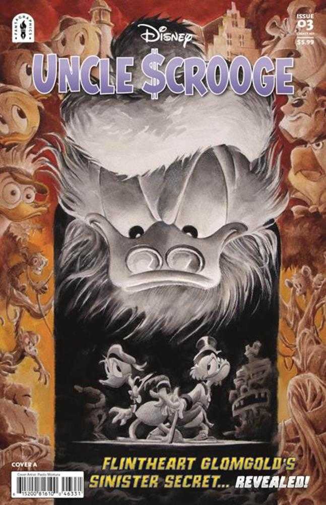 Uncle Scrooge Flintheart Glomgolds Sinister Secret #3 (Of 3) Cover A Paolo Mottura Fantagraphics Books