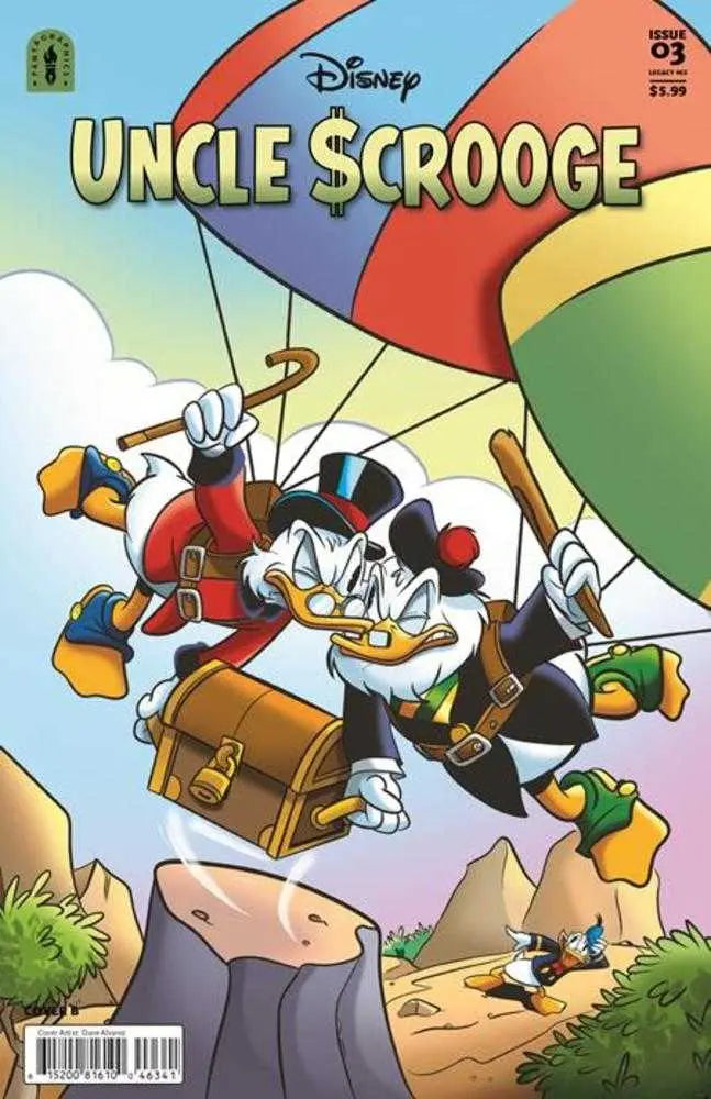 Uncle Scrooge Flintheart Glomgolds Sinister Secret #3 (Of 3) Cover B 1 in 10 Dave Alvarez Variant Fantagraphics Books