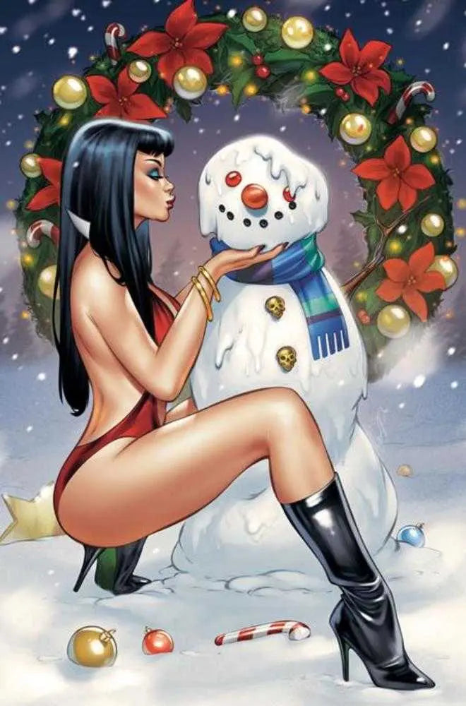 Vampirella #10 Cover H 1 in 10 Elias Chatzoudis Full Art Variant Dynamite Entertainment