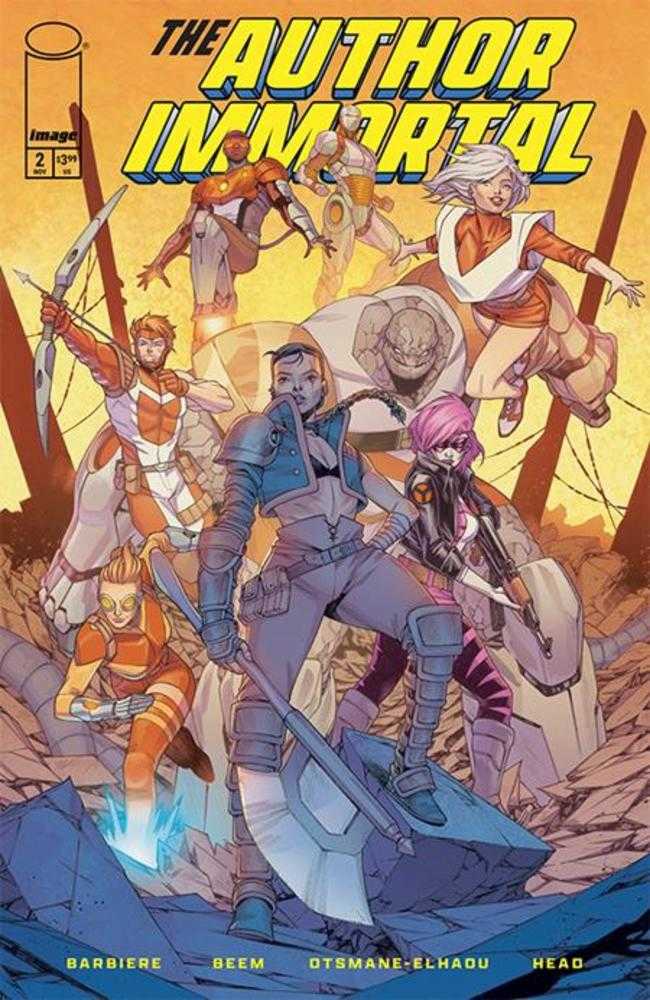 Author Immortal #2 Cover C Jim Towe & Jp Jordan Youngblood Team Up Variant Image Comics