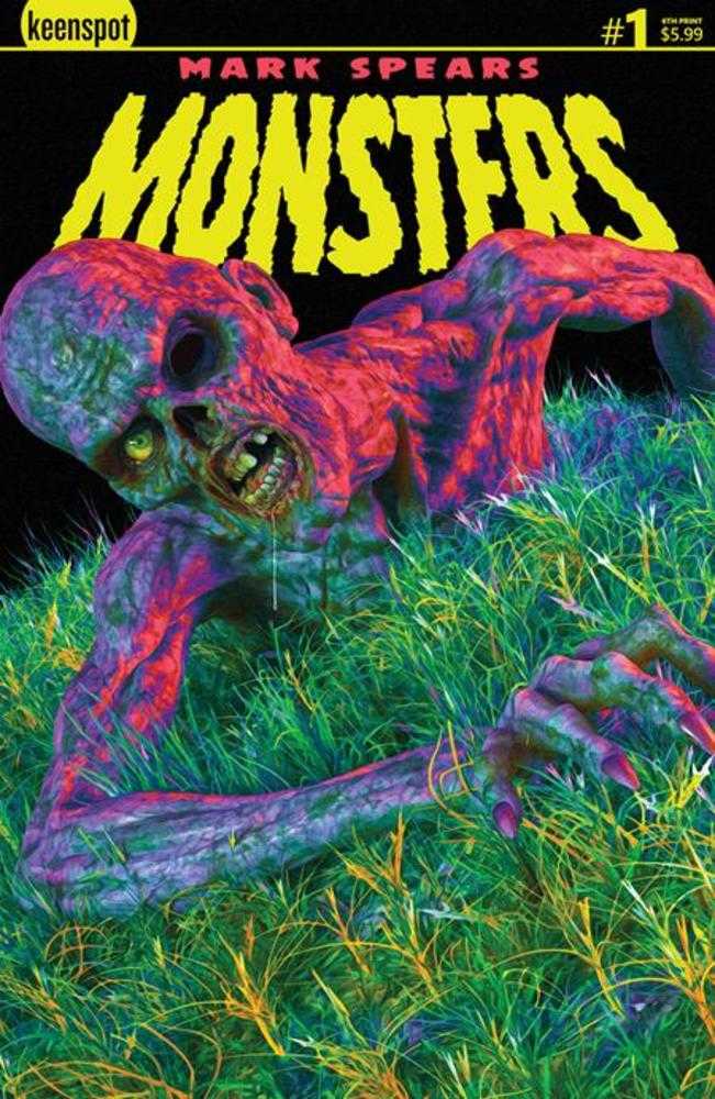 Mark Spears Monsters #1 6th Print Cover A Mark Spears Zombie Ex Posse Holdings (Keenspot)